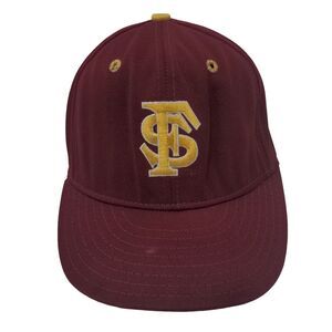 Pro-Line Men's Fitted Hat Red 6 5/8 Florida State Seminoles Vintage Made USA